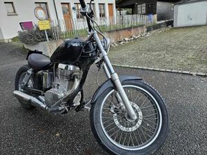 SUZUKI LS 650 BOBBER UMBAU ORIGINALTEILE VORHANDEN