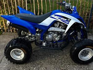 YAMAHA RAPTOR 700 ATV QUAD BLAU/WEIß