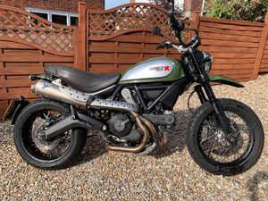 DUCATI SCRAMBLER 800 URBAN ENDURO ABS RETRO PETROL MANUAL 2016-18 (75 BHP) 803 CC