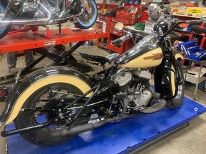 HARLEY DAVIDSON WLA 750 CC DE 1941 À VENDRE - MOTO ANCIENNE DE COLLECTION