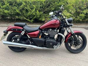 2016 16 TRIUMPH THUNDERBIRD STORM 1700 ABS CLASSIC CRUISER TOURER - 2306 MILES