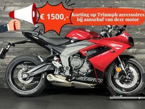 TRIUMPH DAYTONA 660 CARNIVAL RED (BJ 2026) — MOTOREN | TRIUMPH — MARKTPLAATS