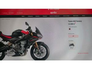 VENDO APRILIA TUONO 660 FACTORY (2025 - 26) NUOVA A CASTELLANZA (CODICE 9834085) - MOTO.IT