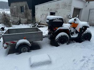 CAN-AM QUAD 570 BJ2020 + KOFFER + ANHÄNGER + 2.REIFEN