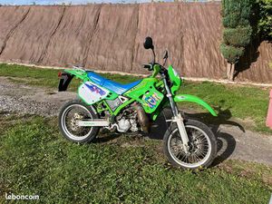KAWASAKI 125 KDX ÉCHANGE CONTRE VOITURE