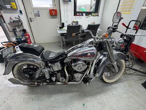 HARLEY DAVIDSON LATE SHOVEL VERCHROMT FXWG