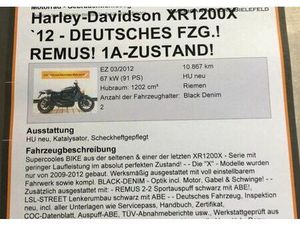 HARLEY-DAVIDSON XR 1200 X