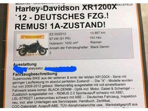 HARLEY DAVIDSON XR 1200 X