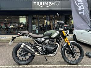 TRIUMPH SCRAMBLER 400 X MODERN CLASSICS PETROL MANUAL X-RING EURO 5 (40 PS) 398 CC