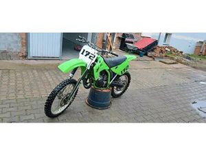 KAWASAKI KX 125 MOTOCROSS MIT FMF AUSPUFF