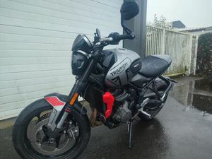 TRIUMPH TRIDENT 660 2021 660 CM3 | MOTO ROADSTER | 5 300 KM | GRIS | 35132 VEZIN LE COQUET