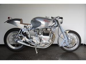 1955 ROYAL ENFIELD 700 METEOR SILVER SHOTGUN - 1 OF 1 -SHIPPING A VENDRE