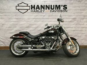 2022 HARLEY-DAVIDSON FAT BOY 114 MIDNIGHT CRIMSON/VIVID BLACK FLFBS