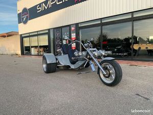 REWACO FX1 1450 - TRIKE MOTEUR HARLEY DAVIDSON REFAIT À NEUF - PEINTURE PERSO - BOÎTE DE VITESSE COCCINELLE -