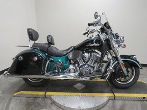 2018 INDIAN MOTORCYCLE® SPRINGFIELD® ABS METALLIC JADE OVER THUNDER BLACK