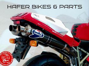 DUCATI 916 SPS CARL FOGARTY REPLICA NR.92/202 ERST 4362MILES KA.