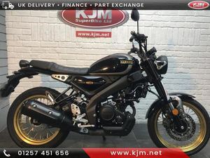 YAMAHA XSR125 YAMAHA LEGACY EDITION, 2022/22, JUST 2,422 MILES COVERED. 125 CC