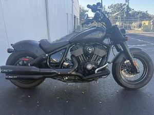 2022 INDIAN MOTORCYCLE CHIEF BOBBER DARK HORSE BLACK SMOKE