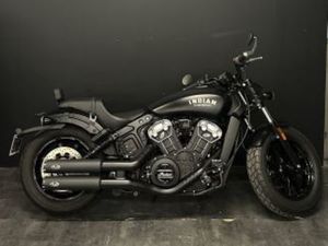INDIAN SCOUT BOBBER 2023 1133 CM3 | MOTO CUSTOM | 6 572 KM | NOIR | 33700 MERIGNAC