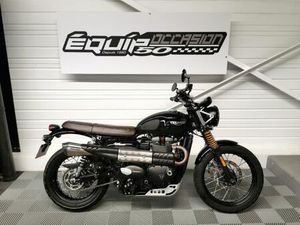 TRIUMPH STREET SCRAMBLER 900 2017 900 CM3 | MOTO ROUTIÈRE | 23 184 KM | NOIR | 50180 AGNEAUX