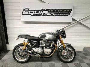TRIUMPH THRUXTON 1200 R 2016 1200 CM3 | MOTO ROADSTER | 27 726 KM | GRIS | 50180 AGNEAUX