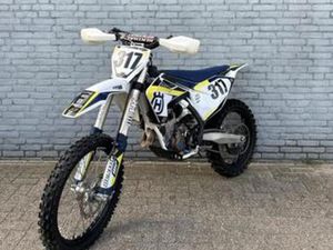 HUSQVARNA FC 350 BLACKBIRD RENTHAL 2018 41 UUR TOPSTAAT — MOTOREN | HUSQVARNA — MARKTPLAATS