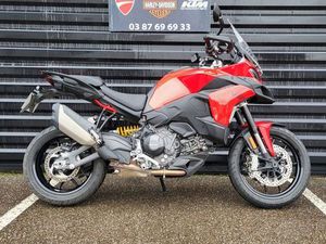 DUCATI MULTISTRADA V2 A2 GARANTIE EVER RED 02/2029 POIGNÉES CHAUFFANTES