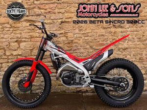 BETA SINCRO 300 CC TRIALS BIKE, BRAND NEW 2026 MODEL, IN STOCK & READY TODAY