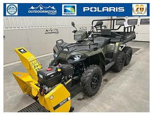 POLARIS SPORTSMAN 6X6 570 EPS, RAMMY 120 SNØFRES, 215 200,- + MVA!