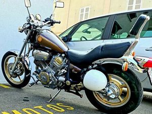 YAMAHA XV 1000 SCHÖNER CHOPPER FRISCH AB MFK UND BEIBLATT