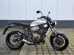 YAMAHA XSR 700 RETRO STYLE ALUMINIUM TANK WIE MT 07 A2 MÖGLICH