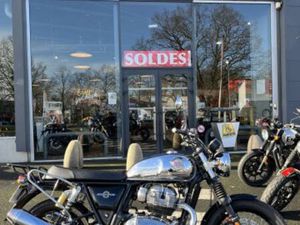 ROYAL ENFIELD INTERCEPTOR 2023 650 CM3 | MOTO ROADSTER | 4 590 KM | ARGENT | 44700 ORVAULT