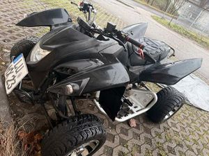 ADLY 320 QUAD ATV SCHWARZ - GUT ERHALTEN