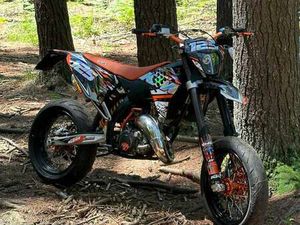KTM 125 EXC SIX DAYS ARANCIONE