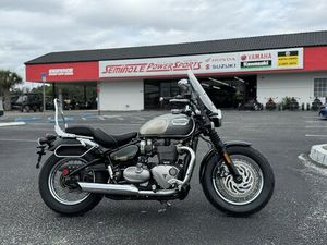 2022 TRIUMPH BONNEVILLE SPEEDMASTER GOLD LINE SILVER ICE/SAPPHI