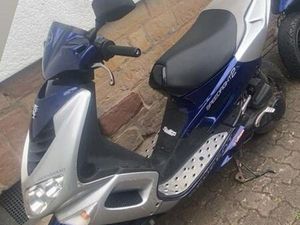 PEUGEOT SPEEDFIGHT 2 ROLLER BLAU/WEIß - SEHR GUTER ZUSTAND