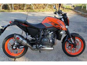 KTM DUKE 690 INKL. AKRAPOVIC - GEDROSSELT FÃ¼R A2