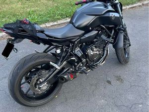 YAMAHA MT07 A2 ABS BLACK