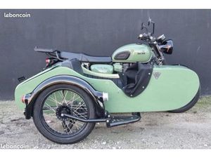 SIDE-CAR TRIUMPH BONNEVILLE T 100 BLACK