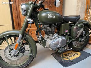 ROYAL ENFIELD BULLET 500 CLASSIC KAKI GREEN BATTLE