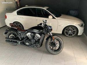 INDIAN SCOUT BOBBER BLACKSMOKE