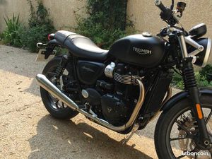 TRIUMPH STREET TWIN 900 2018 – 1ÈRE MAIN – FAIBLE KM – A2 / A1