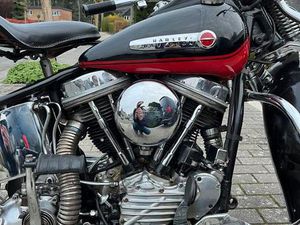 ② HARLEY DAVIDSON 1948 FL PANHEAD 1200 ORIGINAL SPRINGER