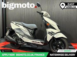 SUZUKI AVENIS 125 FINANCE SPECIALISTS APPLY NOW LOW RATE FINANCE DELIVERY AVAILABLE 124 CC