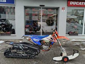 KTM 500 EXC-F SIX DAYS + SNĚŽNÝ PÁS + KOLA + TLUMIČE