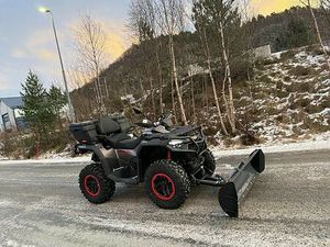 CFMOTO CFORCE 850 TOURING ABS - 7 INSTRUMENT - 71HK - BAGASJEBOKS - FRONTMONTERT BRØYTESKJÆR IB 150CM + VINGER / LEDBAR / VARMEHOLKER