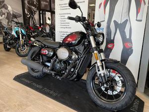 HYOSUNG CHOPPER BOBBER GV 125I S AQUILA EVO ABS,SCHWARZ/ROT,NEU!!