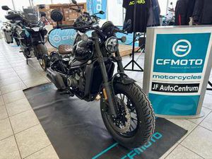 CFMOTO 450 CL-C BOBBER ČERNÁ, BÍLÁ AKCE