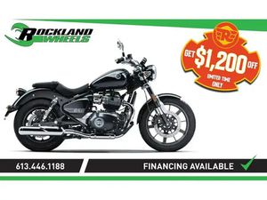 2026 ROYAL ENFIELD SUPER METEOR 650 - ASTRAL BLACK