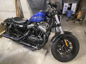 HARLEY-DAVIDSON SPORTSTER FORTY EIGHT BLU/AZZURRO